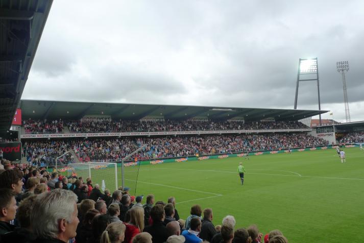 west stand