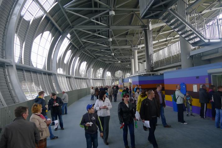 borisov arena, inside