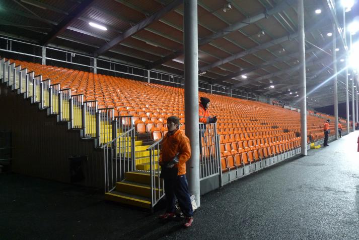 east stand