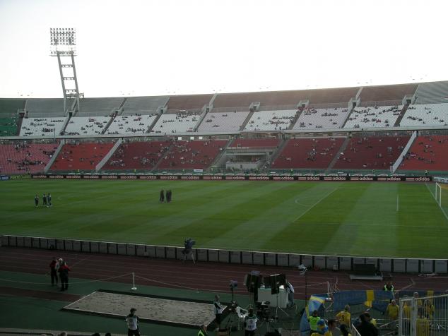 west stand