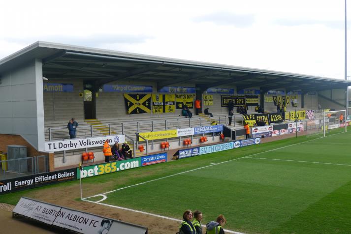 west stand