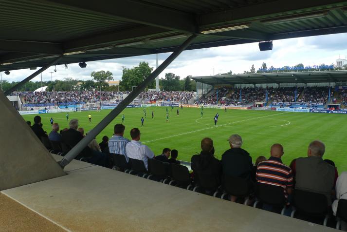 frankfurter volksbank stadion, vy