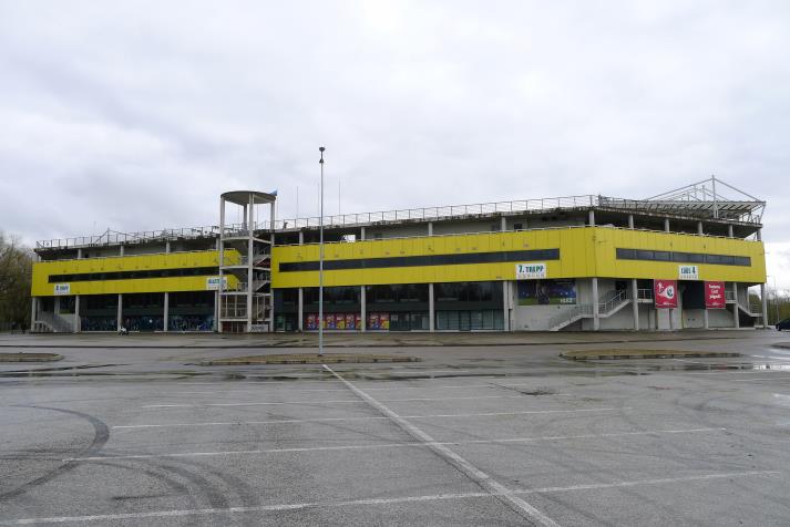 north stand, rear