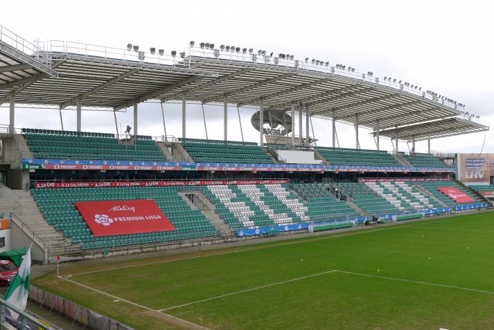 west stand