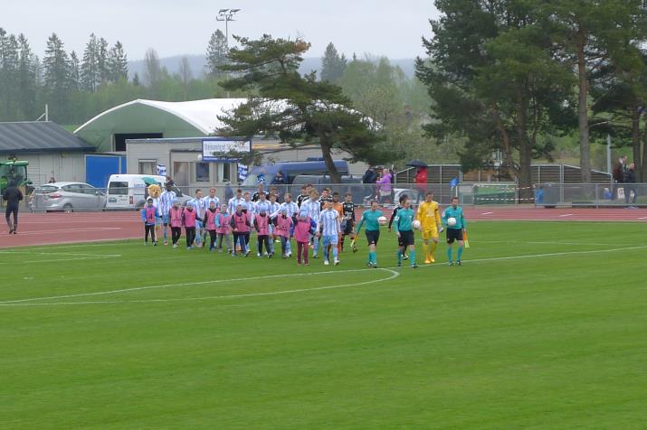 players entering