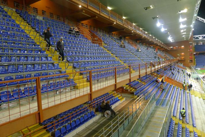 east stand