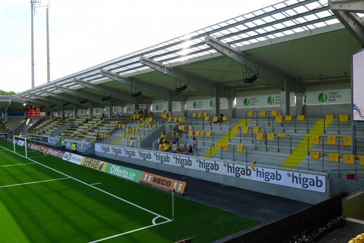 west stand