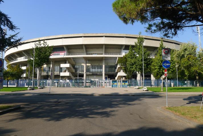 curva sud, rear