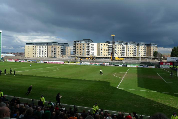 east stand