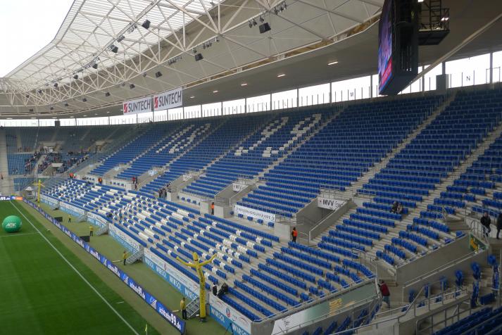 east stand