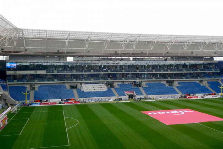 west stand