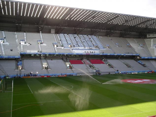 west stand
