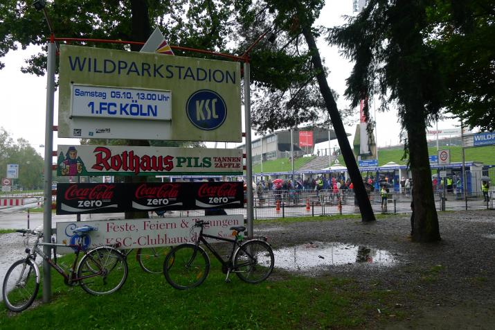 wildparkstadion, outside