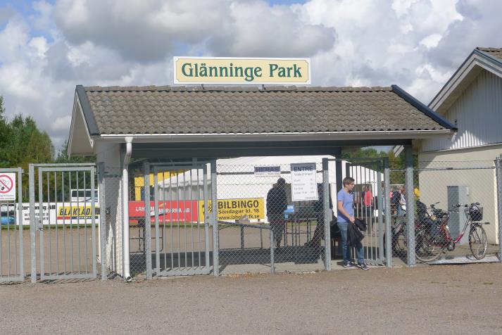 gl&auml;nninge park, entre