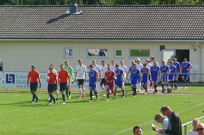 players entering