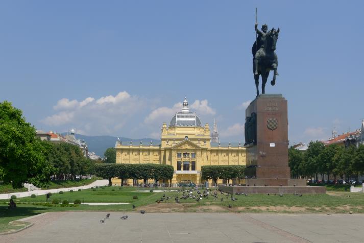 statue, kranj tomislav