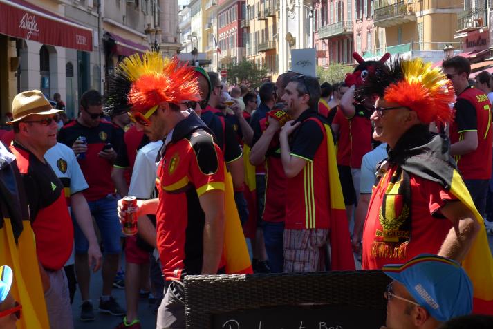 belgian fans