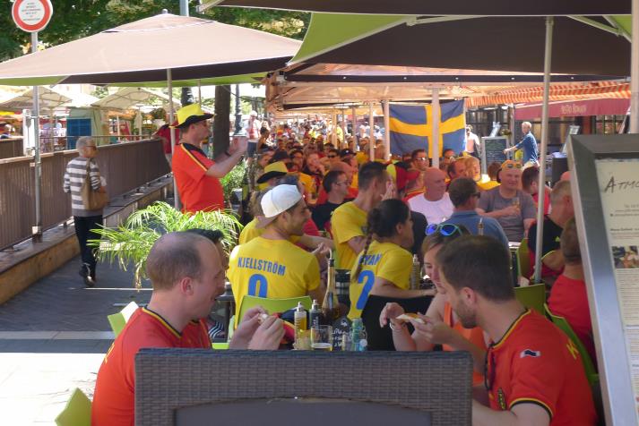 fans mixing