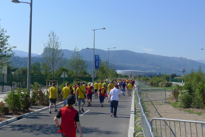 going to football2