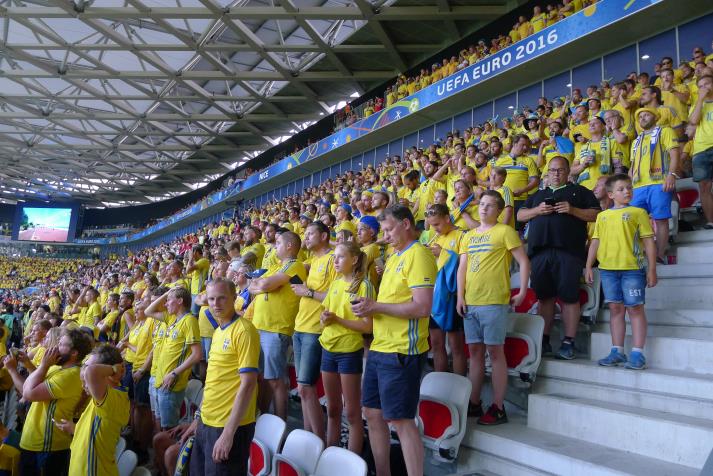 swedish fans