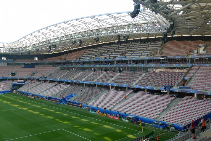 west stand