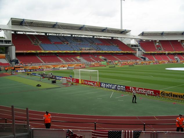west stand