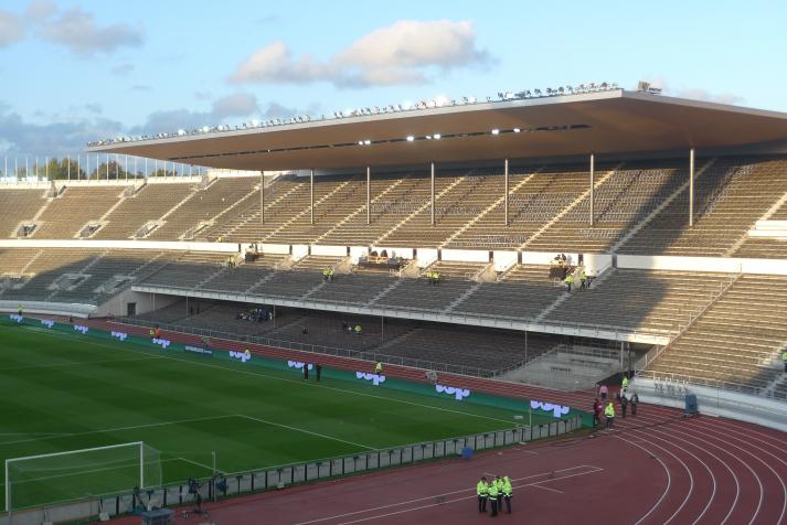 east stand