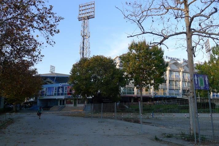 gradski stadion, outside