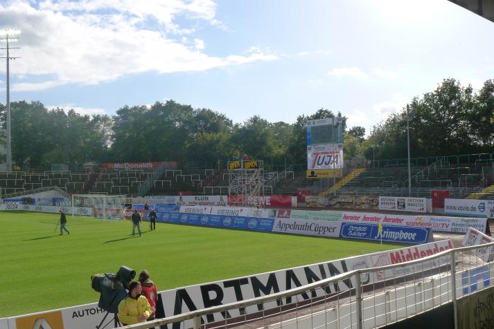 west stand