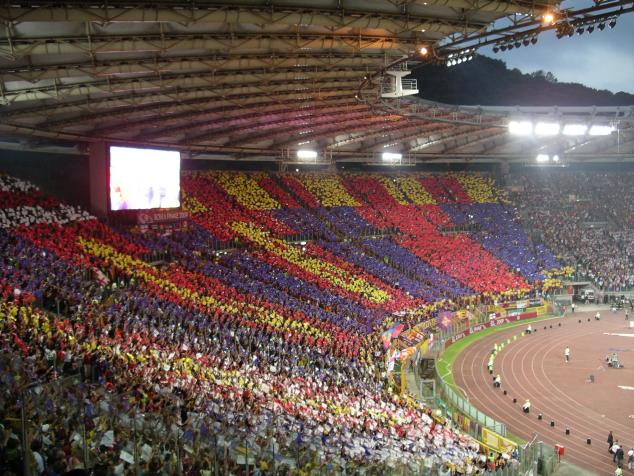 tifo, barcelona