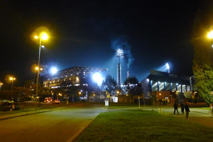 mapei stadium. night