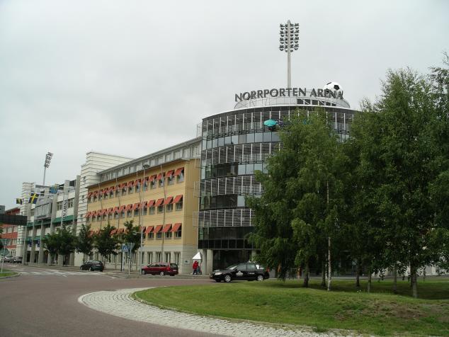 outside norrporten arena