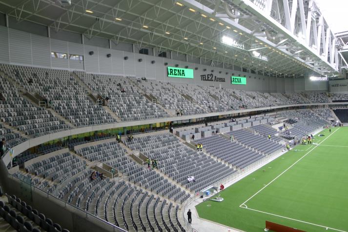 east stand