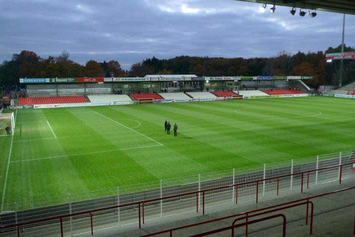 west stand