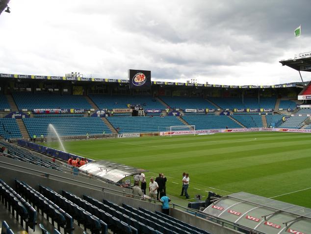 west stand