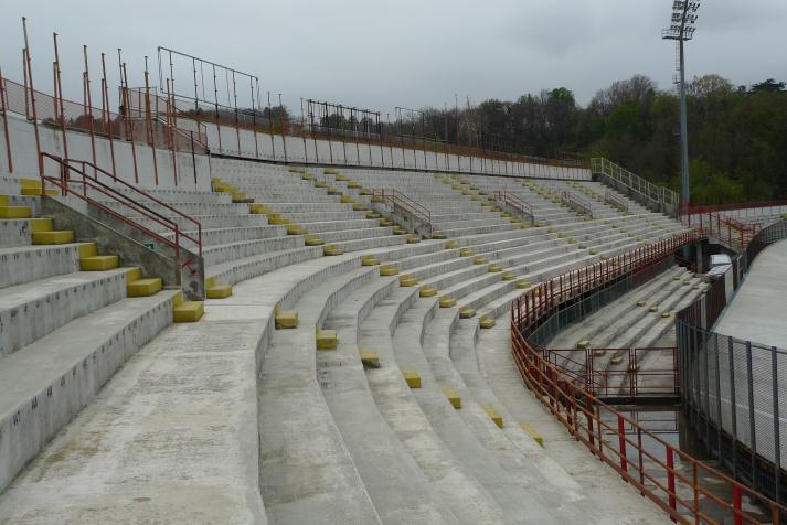 west stand