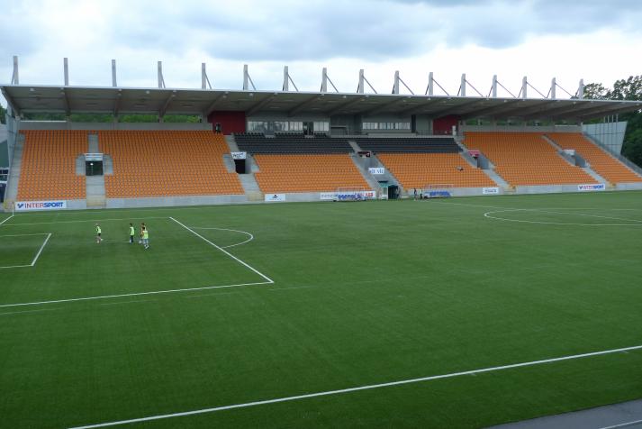 west stand