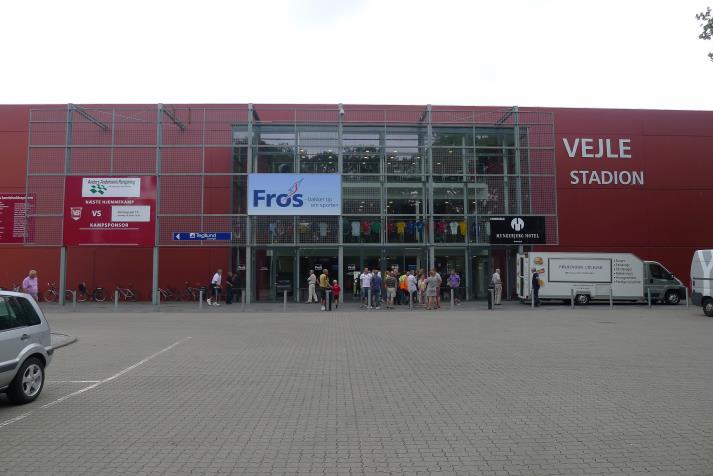 vejle stadion, outside