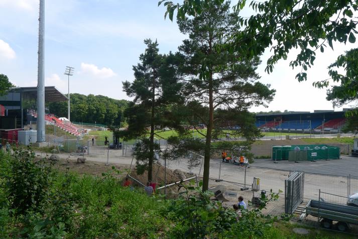 slagels stadion, vy