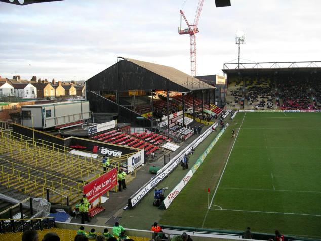 east stand