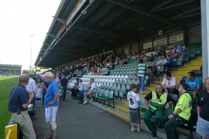 west stand