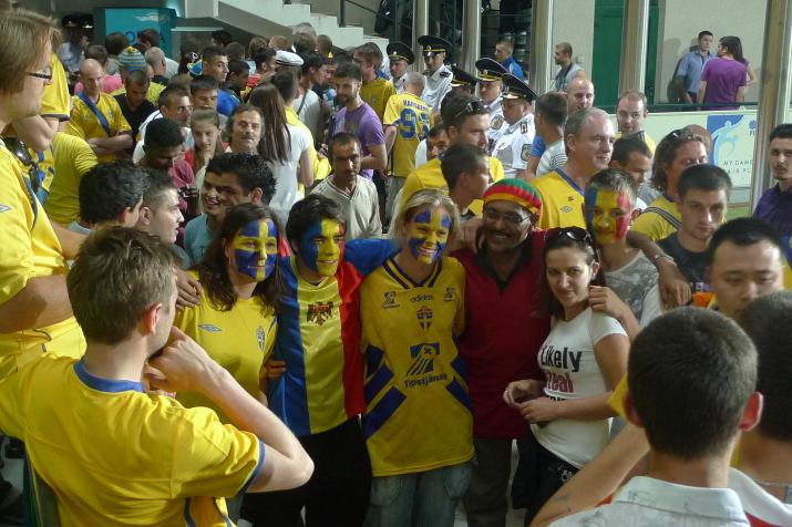 fans mixing