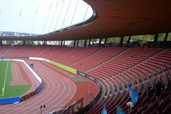 east stand