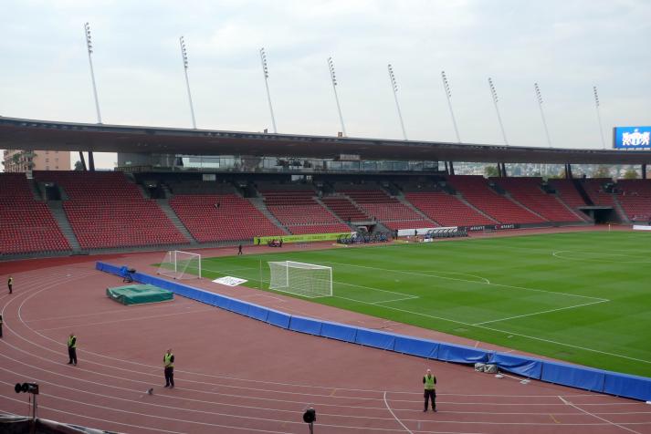 west stand