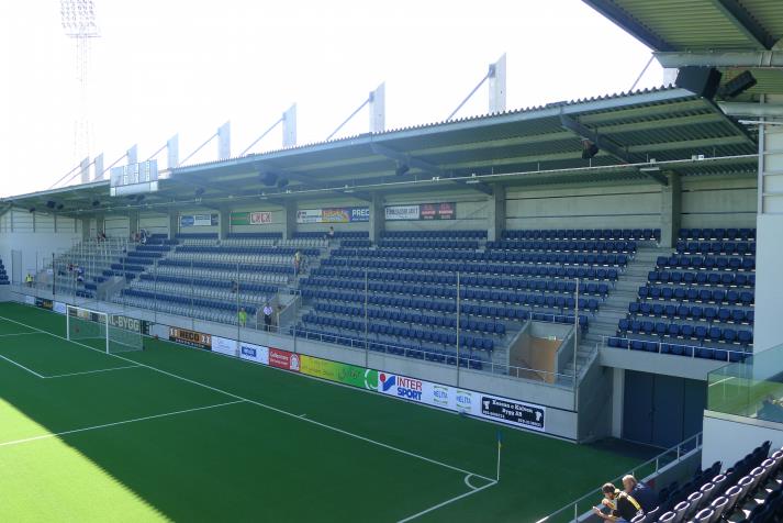 west stand