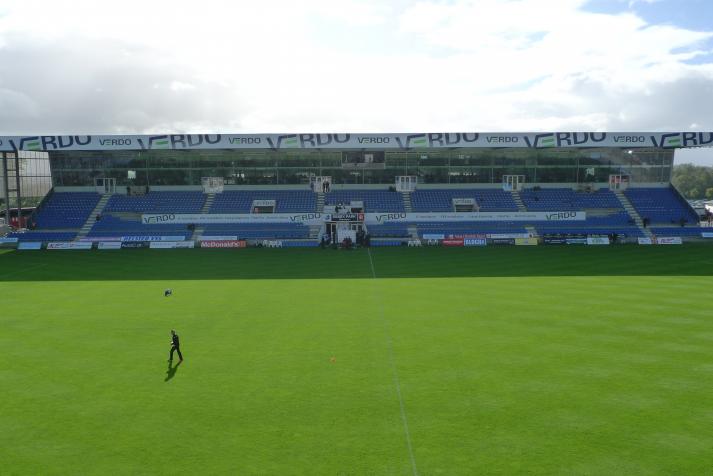 west stand