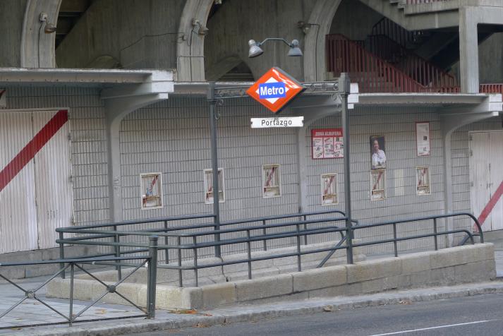 metro station