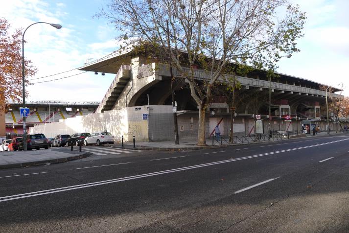 north stand, rear