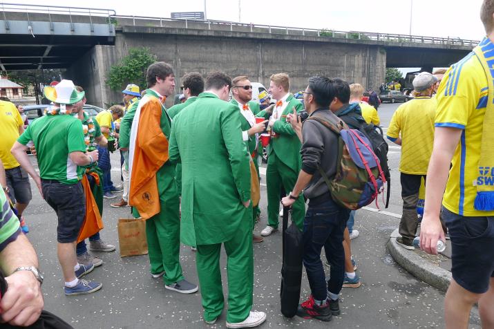irish fans