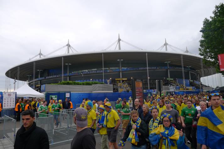 stade de france, sw corner